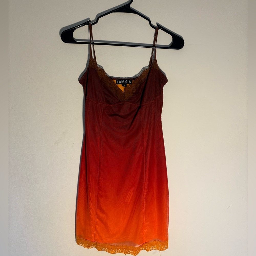 Ombré Bodycon Dress size M